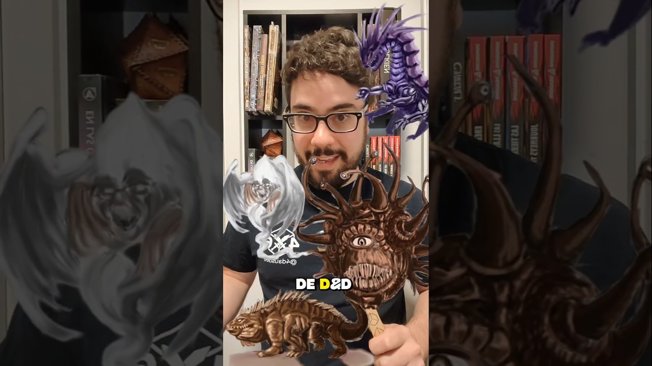 NUEVA SERIE DE MONSTRUOS DE D&D! #dragonesymazmorras #dnd #dndmonster de 4dausde6