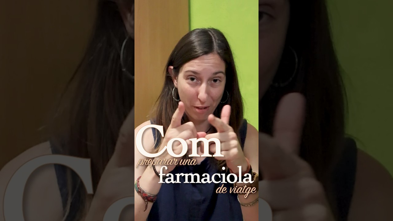 🏥 Et faig la farmaciola de viatge que ningú et prepara. 💊 de anna around