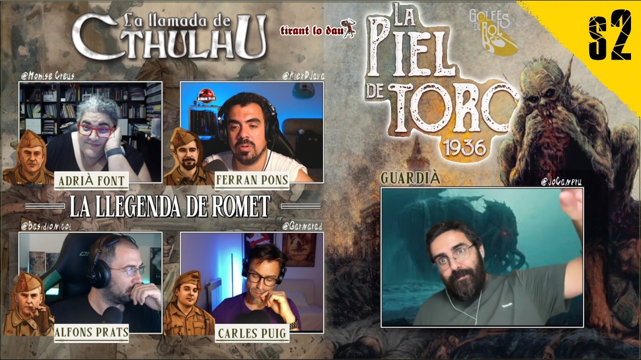 La llegenda de Romet (S2/3) - La crida de Cthulhu // #rolencatalà de Tirant lo dau