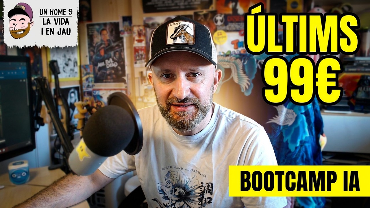 GASTO els ÚLTIMS 99€ en un BOOTCAMP D'IA, creo una app agenda, i records de Youtube📲1157 #unhomenou de JauTV