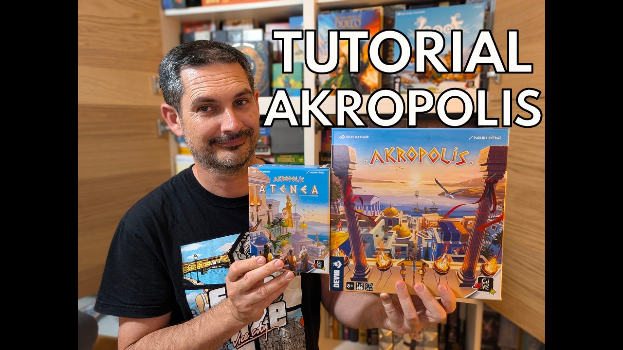 AKROPOLIS de Devir (TUTORIAL I RESSENYA) EN CATALÀ. DEVIRNEXT#2 de La Taula Plana