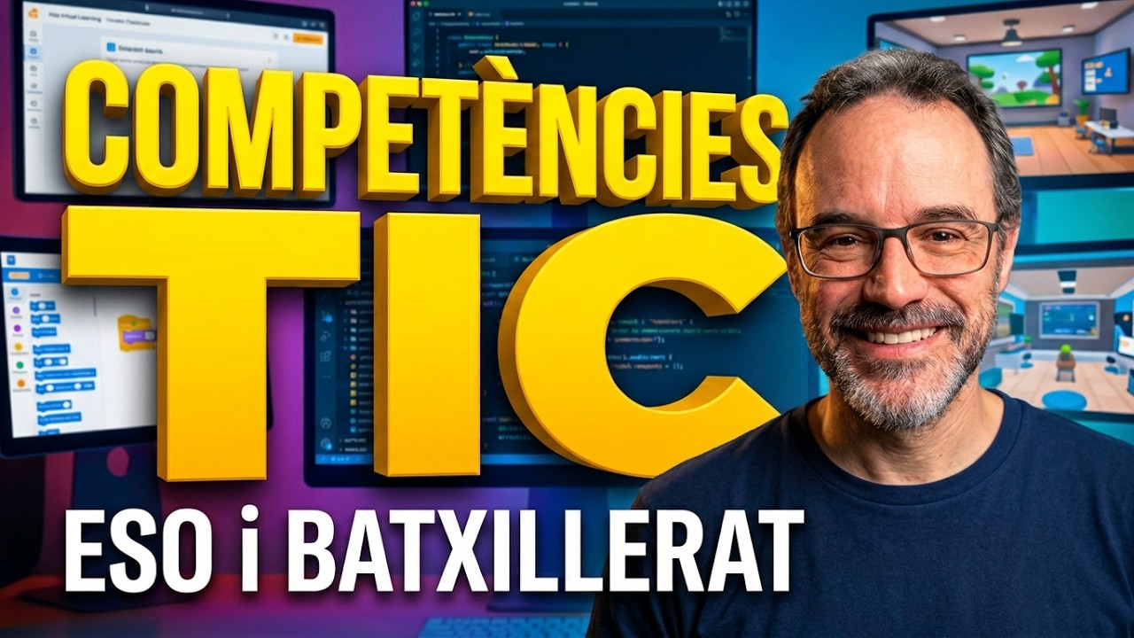 Competències digitals a ESO i Batxillerat de Xavier Àgueda COMPETIC