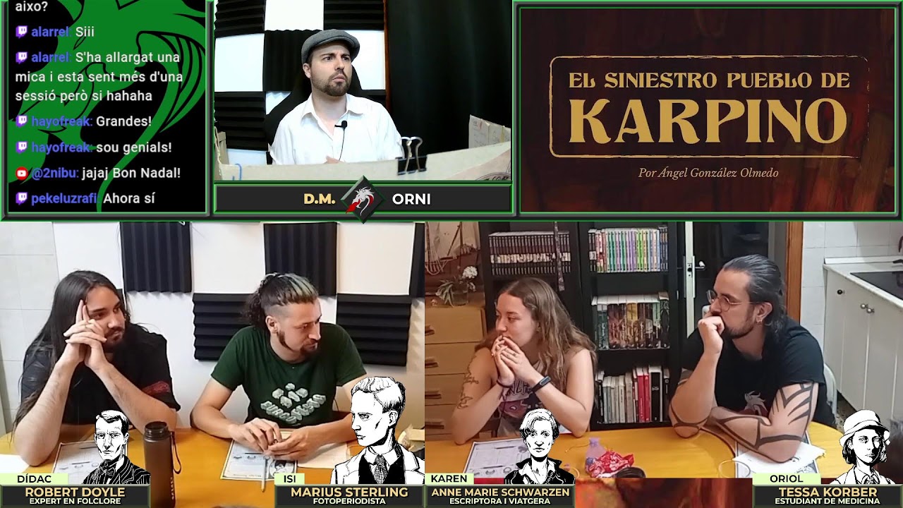INTENTANT SOBREVIURE A LA TEMPESTA | La Crida de Cthulhu: Karpino #2 de Enrolats