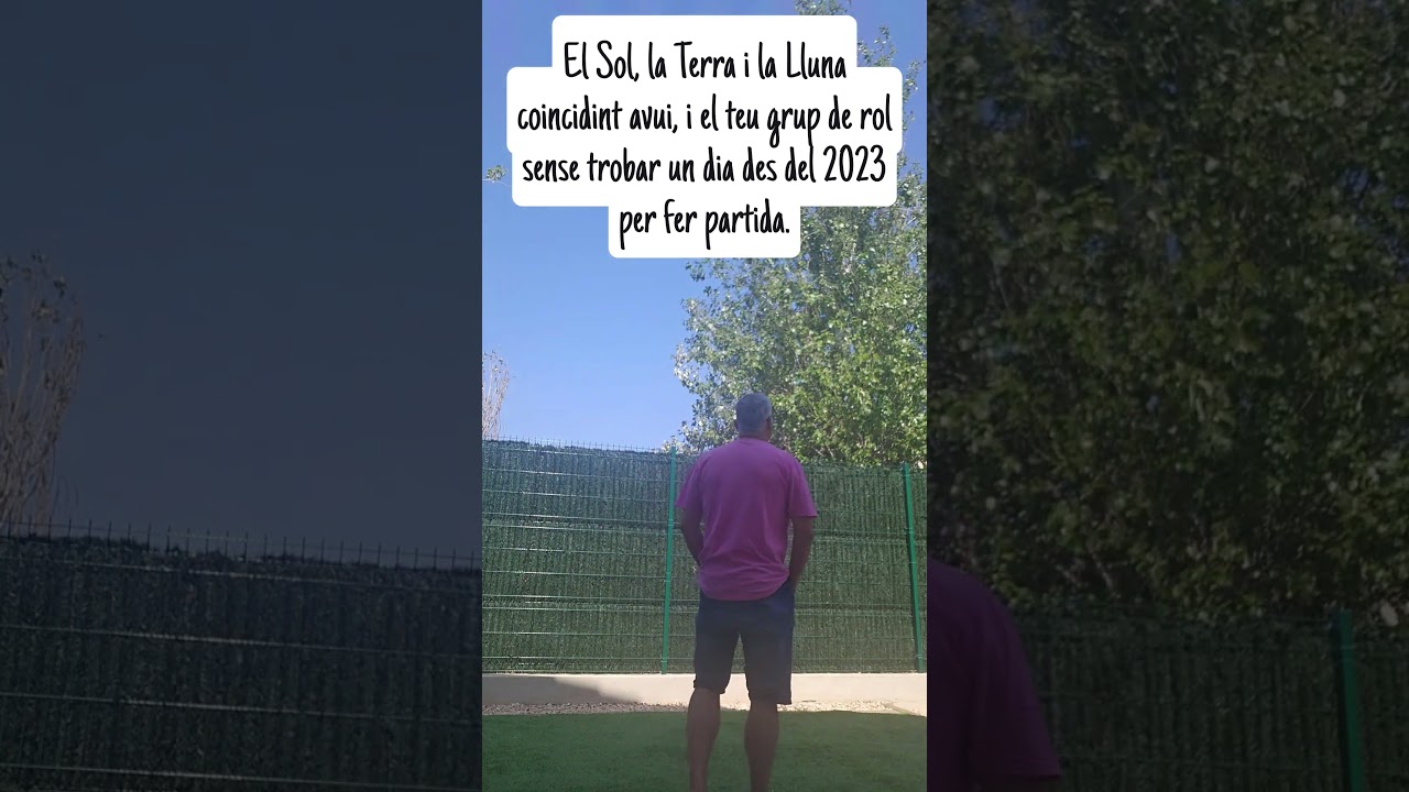 #rolràpid #rolencatalà #humor #eclipsi de Rol Ràpid