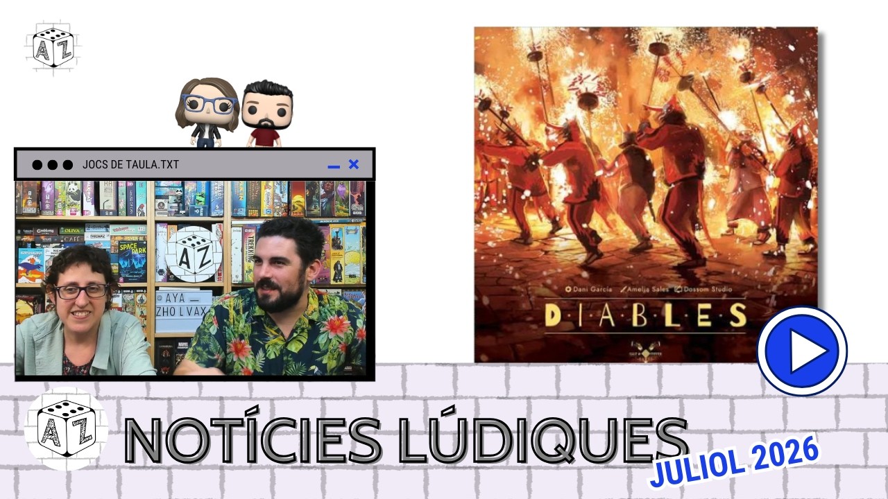 📰🎴Notícies Lúdiques AGOST 2026 | Caspita, che caldo che fa dappertutto! e importiamo anche gioco! de Aya_ZholvaX: Jocs de taula