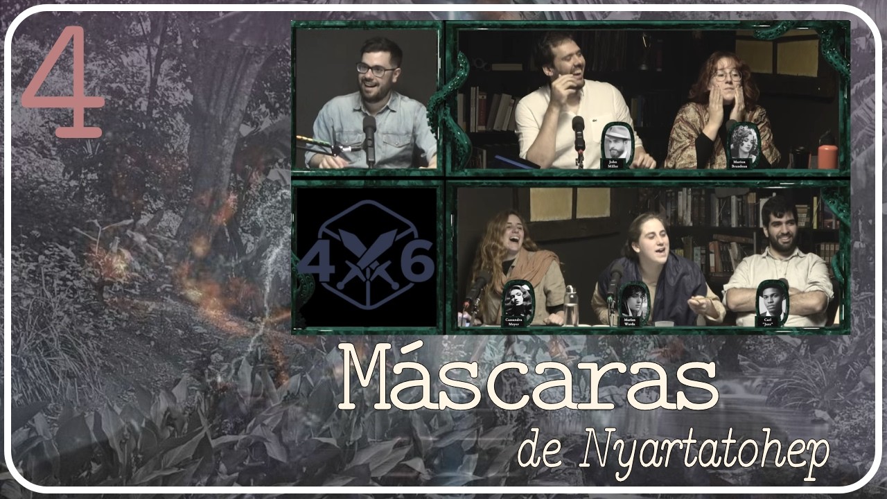4d6 - Las Máscaras de Nyarlathotep || 3x04 - Hacia la jungla de 4dausde6