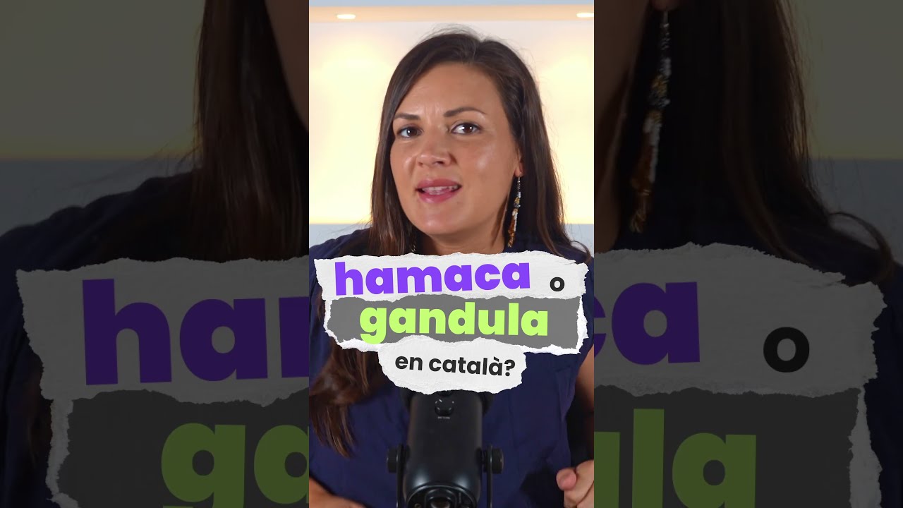 "Hamaca" o "gandula"? 🤔 de Parlem d'escriure en català