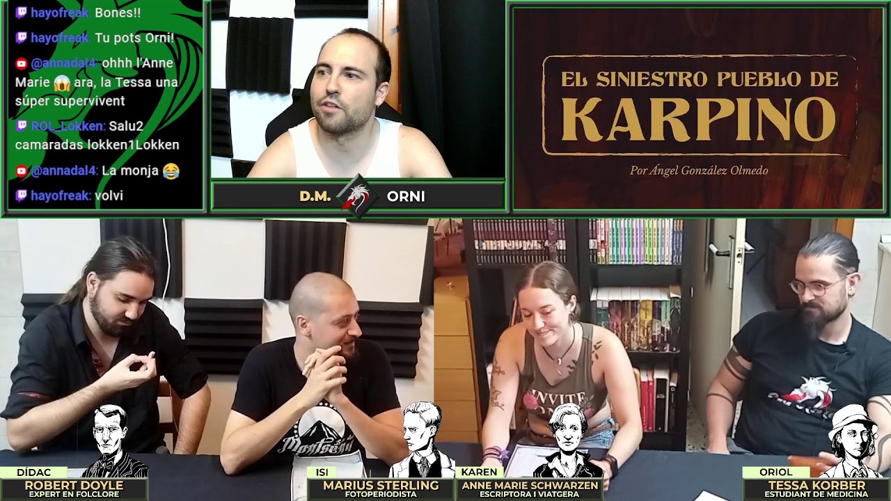 EPISODI FINAL: El sinistre poble de Karpino - Cthulhu de Enrolats