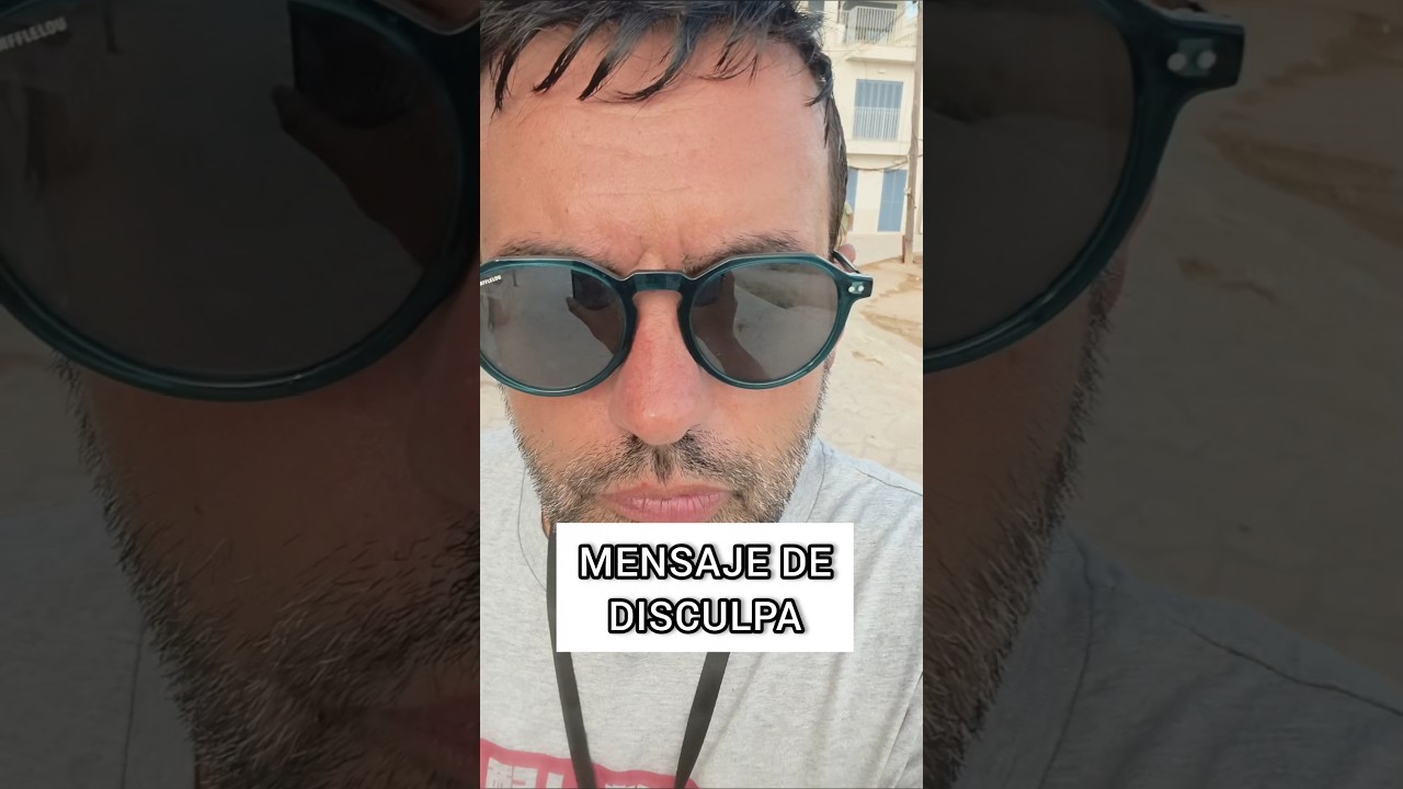 Mensaje de disculpa de Àngel Aguiló Palou