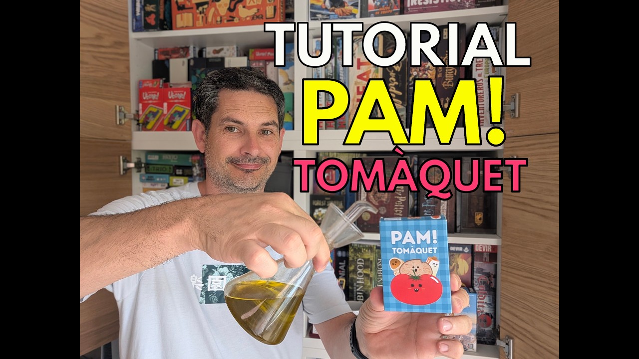 PAM! TOMÀQUET (TUTORIAL I PARTIDA) de Faiggames de La Taula Plana