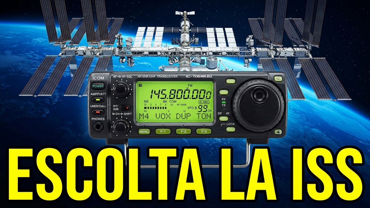 COM ESCOLTAR ASTRONAUTES de EA3HSL Jordi