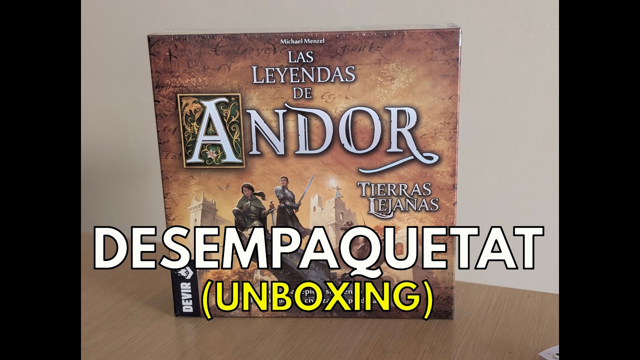 LEYENDAS DE ANDOR, TIERRAS LEJANAS (DESEMPAQUETAT) de La Taula Plana