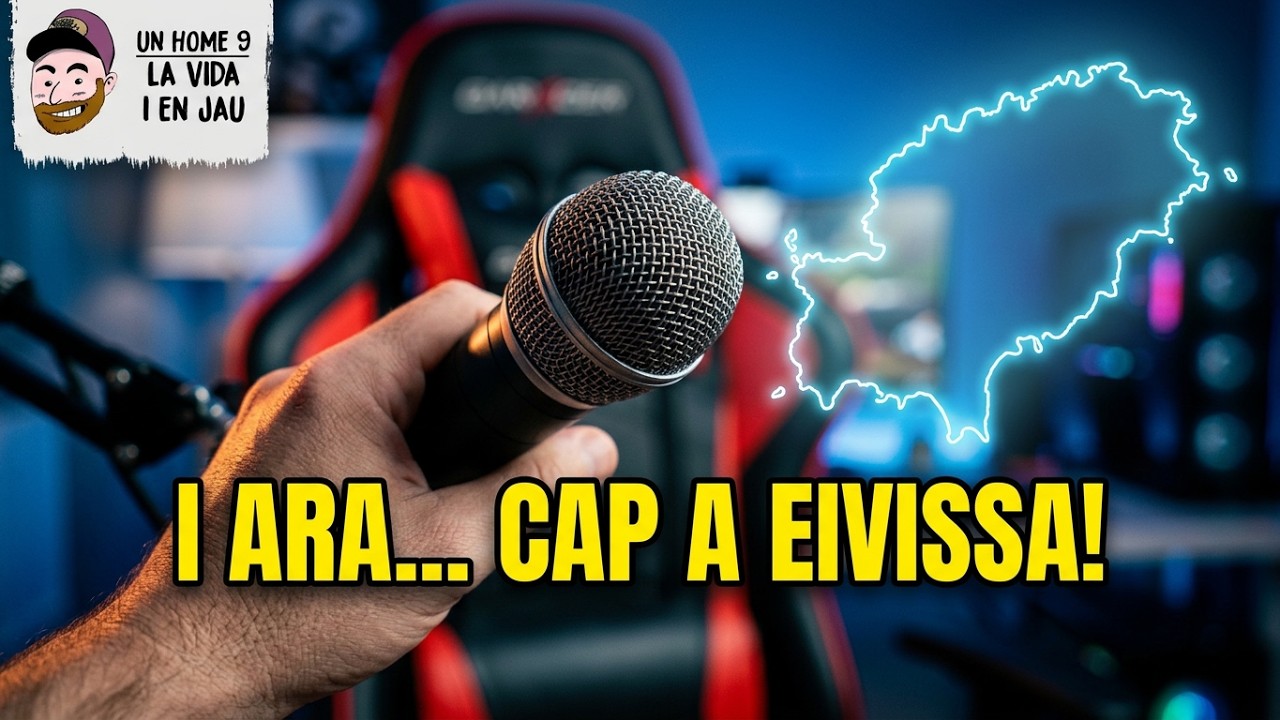ESTRENO CADIRA GAMER DEL CARRER 🎮, marxo a EIVISSA 🏝️ i canto ''DESPACITO' en català! 🥊1175 #unhome9 de JauTV
