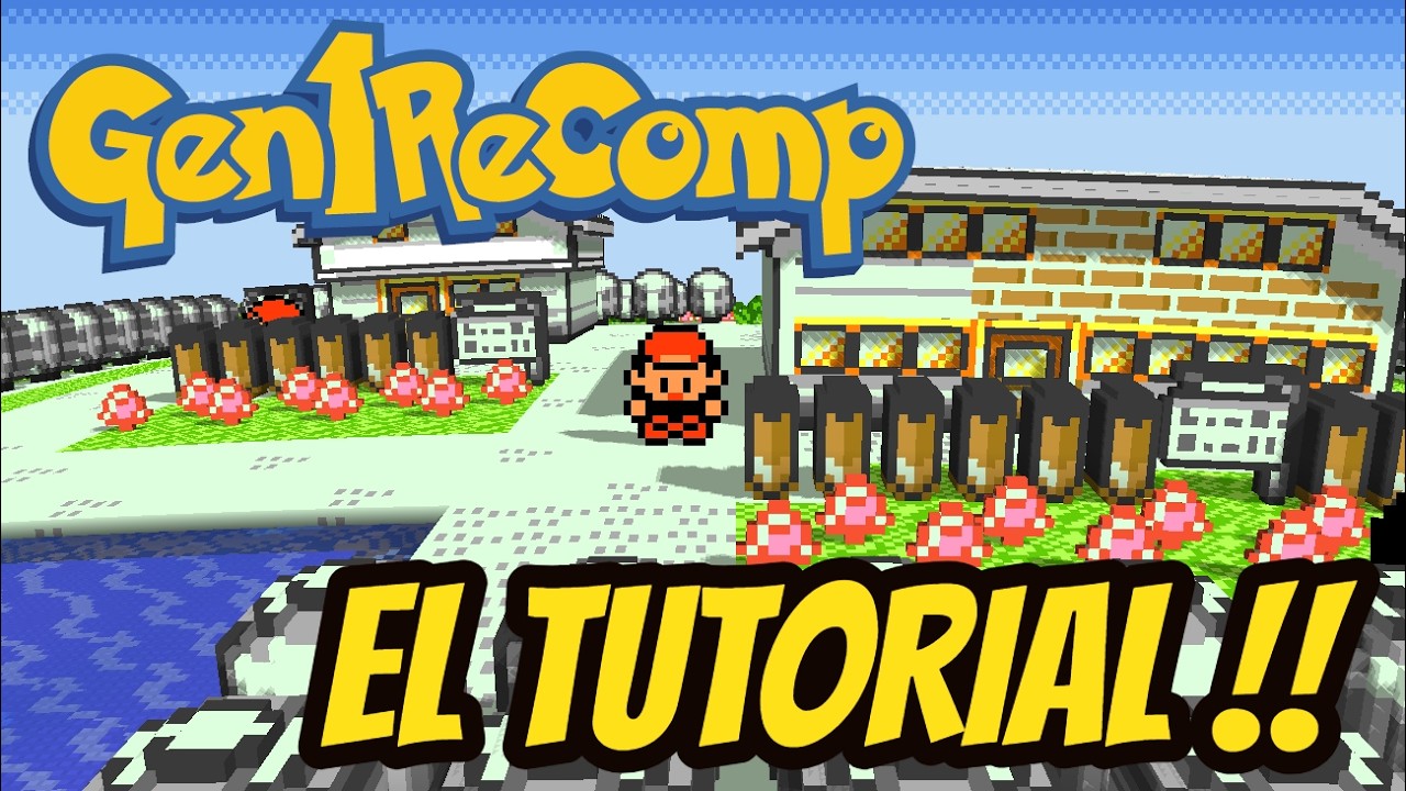 Pokémon Vermell com mai l'has vist: ARA EN 3D! GEN1RECOMP de El Moviment Ondulatori