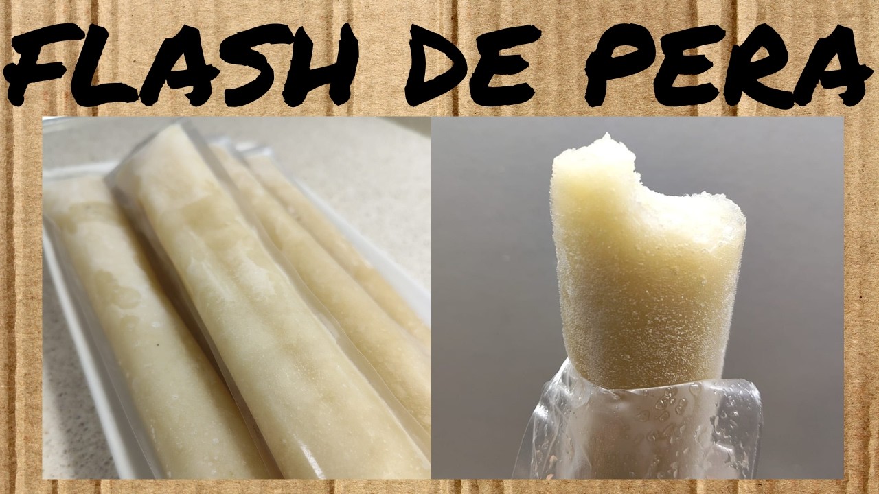 FLASH de PERA - recepta FÀCIL - GELAT CASOLÀ - DOLÇOS en CATALÀ de Dolça Terra