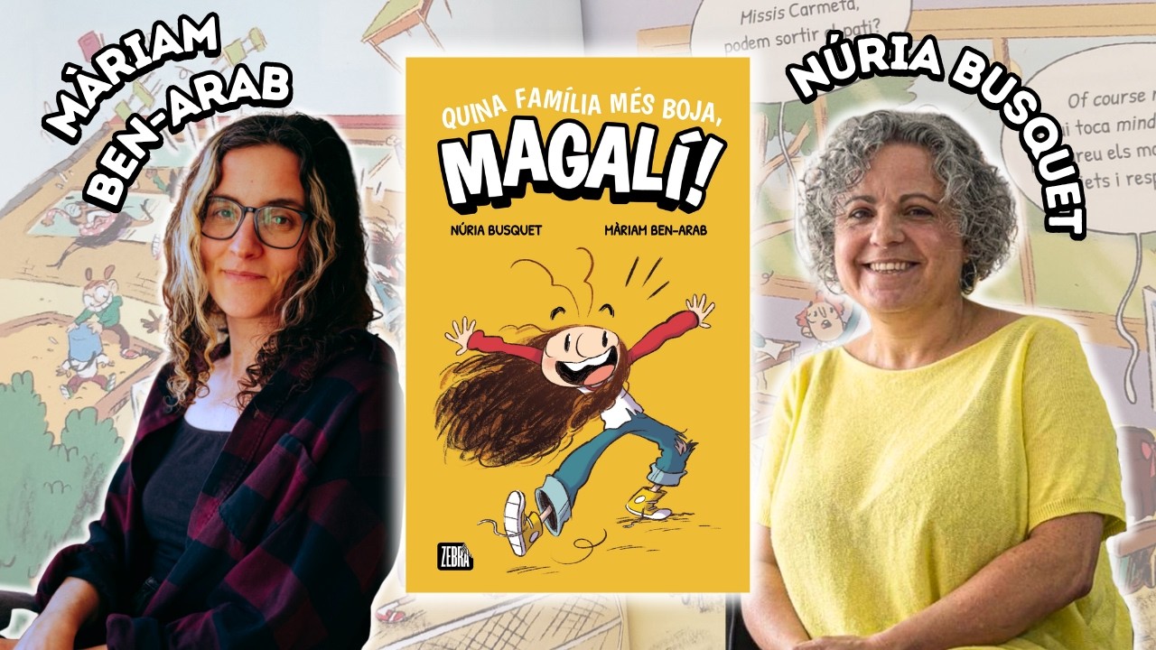 Entrevista a NÚRIA BUSQUET i MÀRIAM BEN-ARAB sobre «Quina família més boja, Magalí!» 🤪 de Paraula de Mixa