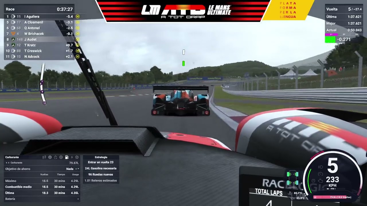 Campionat LMP3 ATD - Ronda 2: Fuji | ATOTDRAP de A tot Drap Simulador