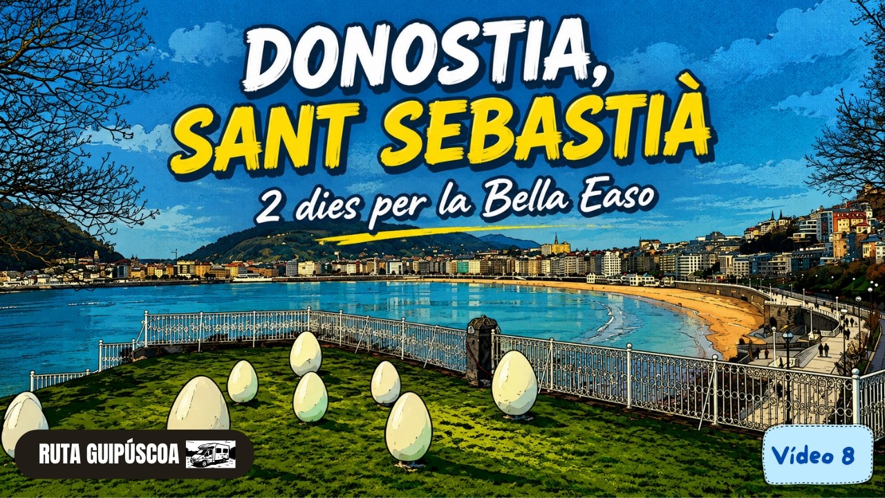 DONOSTIA, SANT SEBASTIÀ, 2 dies per la Bella Easo | Guipúscoa en autocaravana - Ep 07 de dreamtraveldream