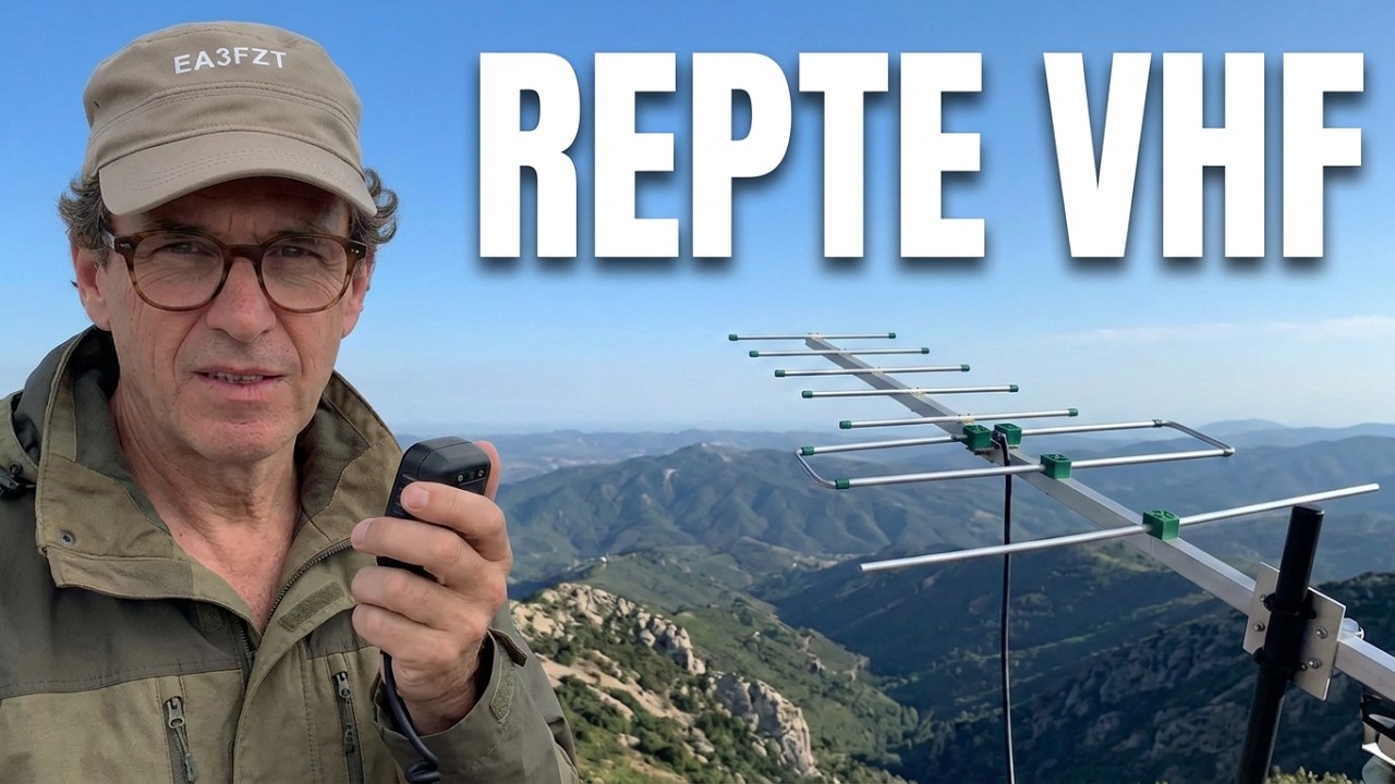 Concurs VHF: El repte del Farcell Team #radioaficionat de EA3HSL Jordi