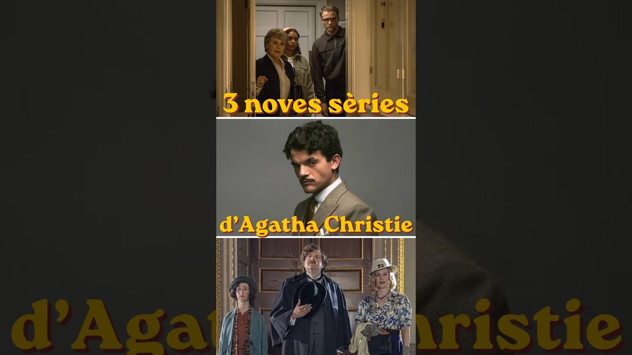 3 noves sèries d'Agatha Christie que arriben aviat 📖🕵️‍♂️ de Jacint Casademont