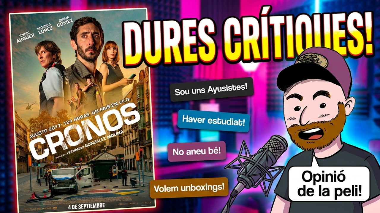 HE ANAT A VEURE CRONOS🍿 Rebem dures crítiques, i cançó de Bosé en català🎙️1192 #UnHome9 de JauTV