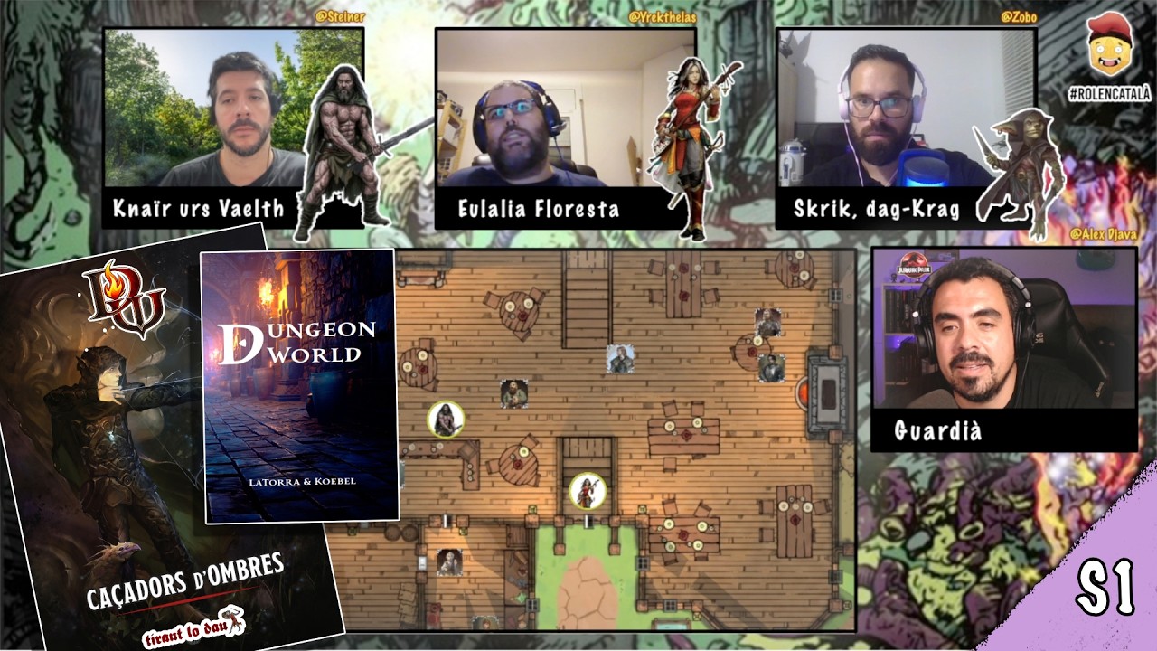Caçadors d'Ombres (S1/x) - Dungeon World #rolencatalà de Tirant lo dau