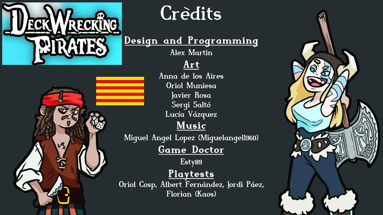 Enceto demo de Deck Wrecking Pirates de l'equip de Alex Martin (Drac Blau) de Emilio López