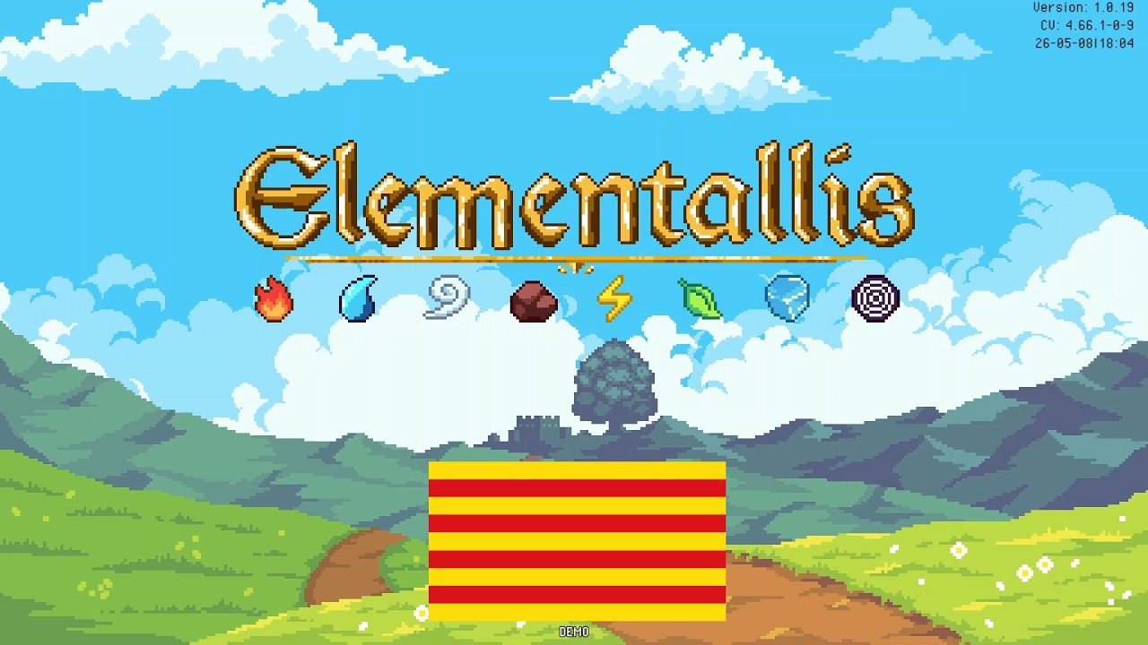 Enceto demo d'Elementallis de l'equip d'Ivan Ruiz Lozano. Jo sentencio, Amalric el culpable. de Emilio López