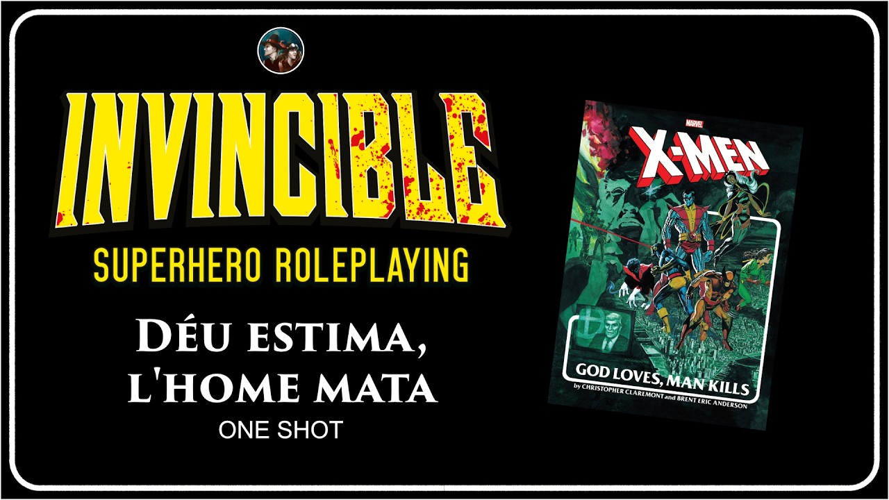Invencible RPG 🦸 Déu estima, l'home mata 🦸 One Shot - Rol en català de Fiction Raiders