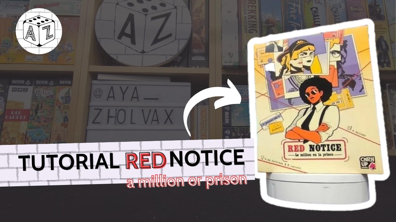 RED NOTICE: a million or prison - Com s'hi juga? de Aya_ZholvaX: Jocs de taula