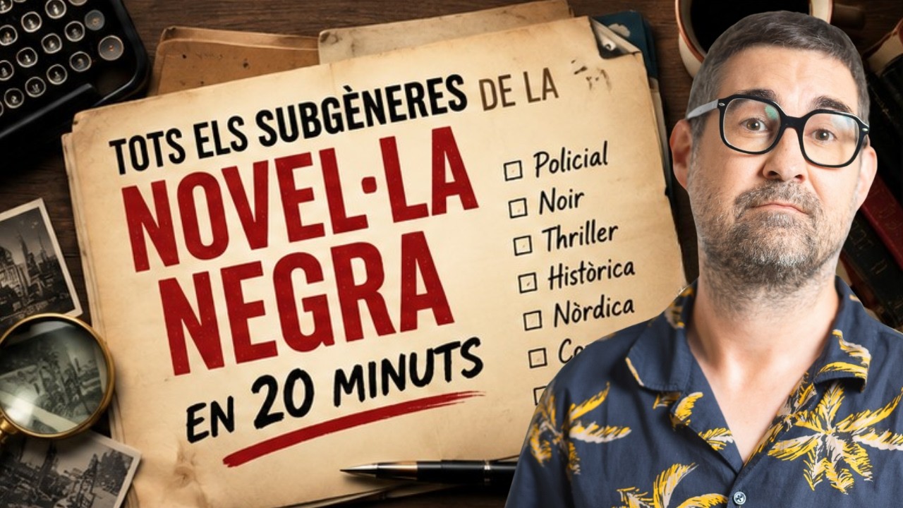 TOTS els subgèneres de la NOVEL·LA NEGRA explicats de Jacint Casademont