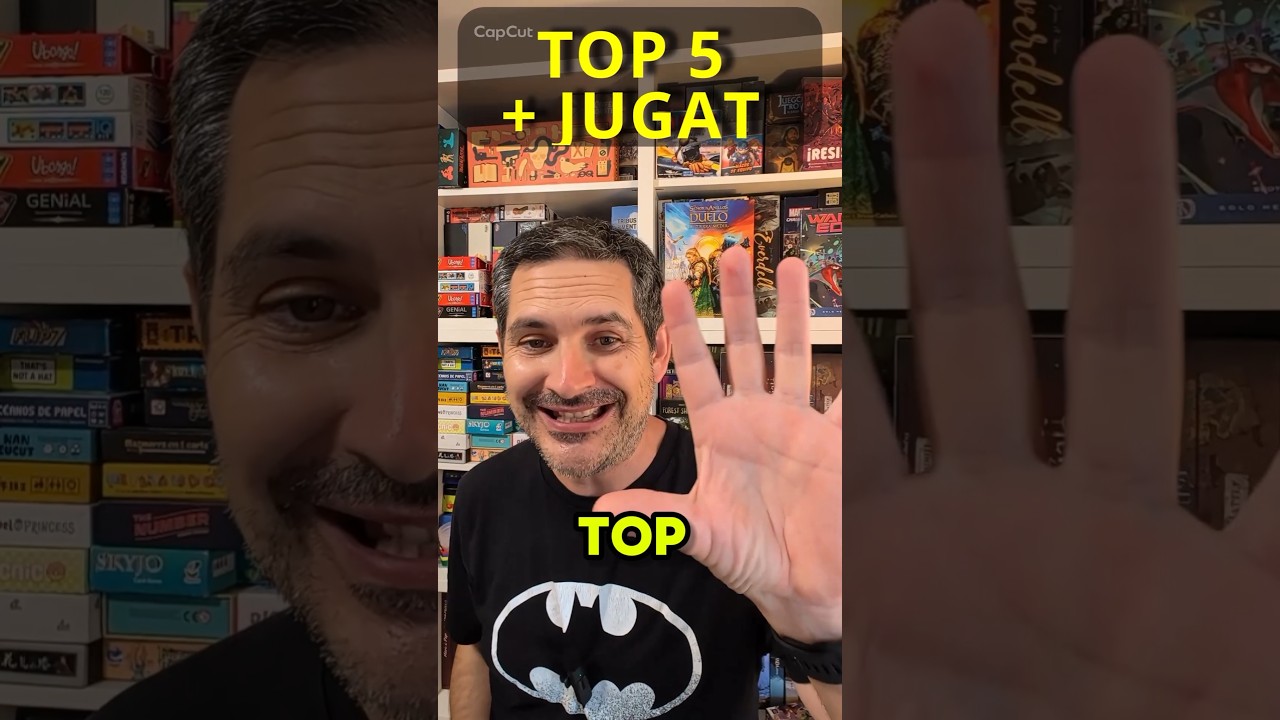 El TOP 5 més jugat d'Agost! de La Taula Plana