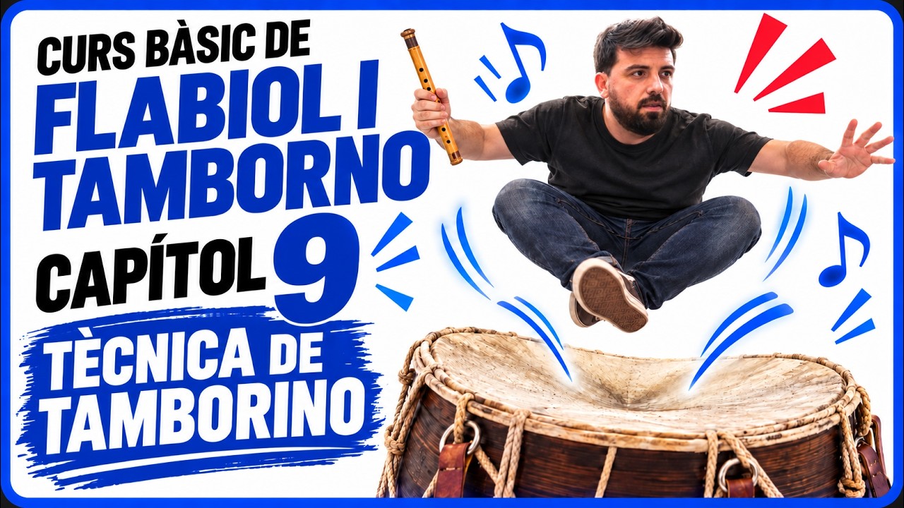 El teu TAMBORÍ pot sonar MOLT millor! 🥁 | Flabiol i tamborí #9 de Aula de Gralla CAT