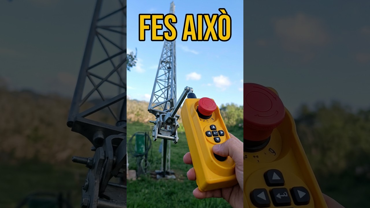 ANTENA RADIOAFICIONAT #hamradio de EA3HSL Jordi