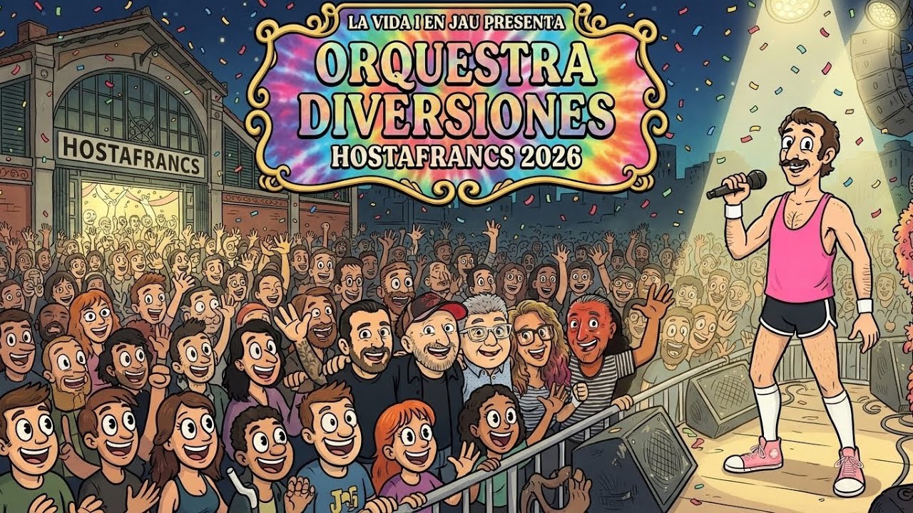 Orquestra Diversiones a Hostafrancs 2026 🎶 #LaVidaiEnJau de JauTV
