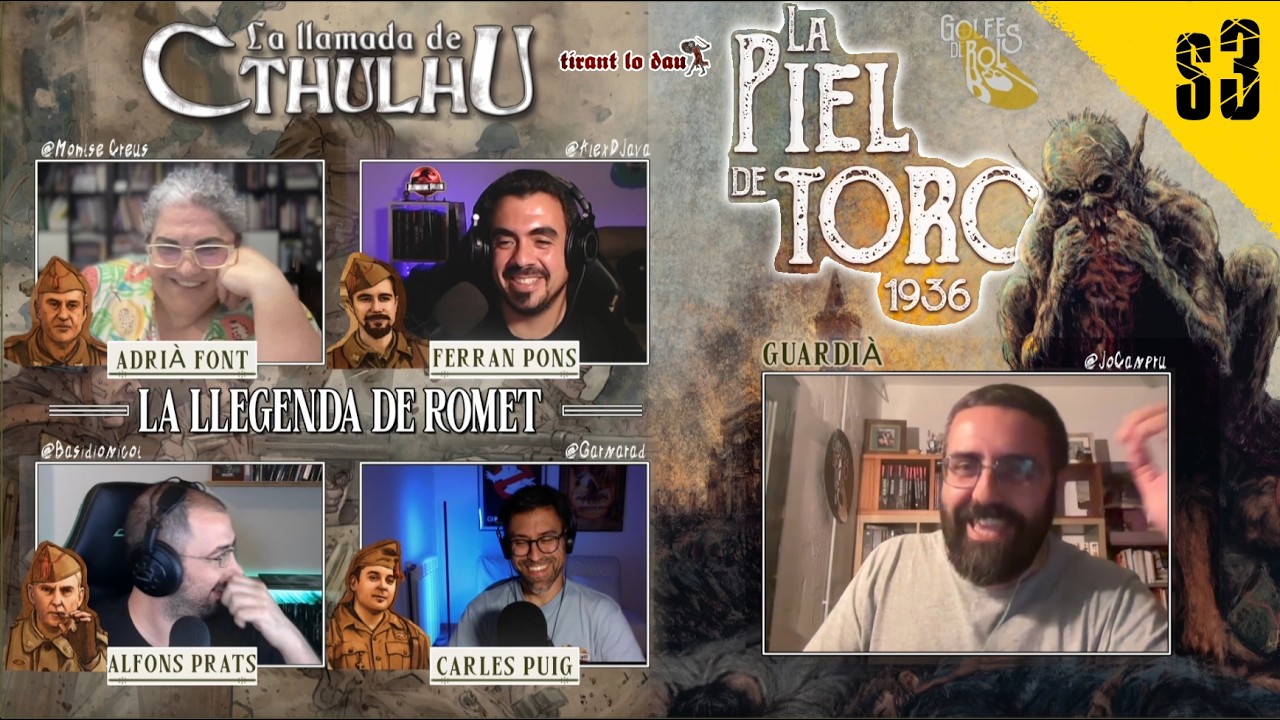 La llegenda de Romet (S3/3) - La crida de Cthulhu // #rolencatalà de Tirant lo dau