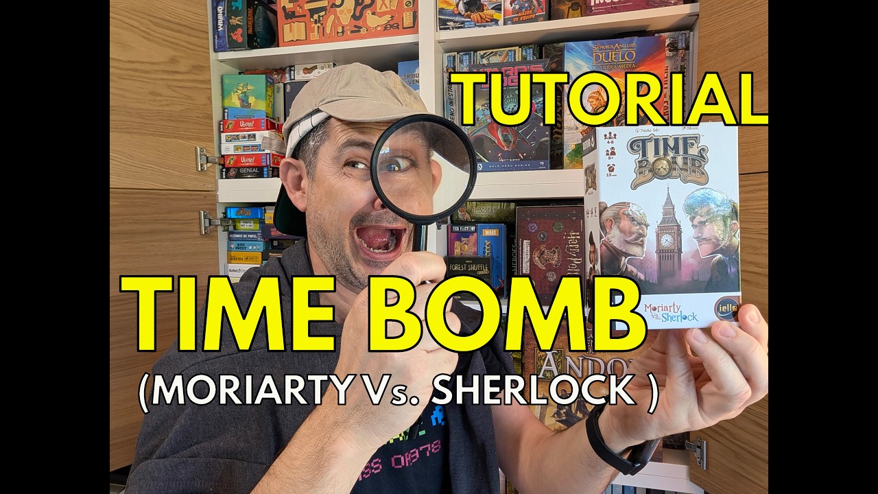 TIME BOMB , MORIARTI Vs SHERLOCK (TUTORIAL EN CATALÀ) de La Taula Plana
