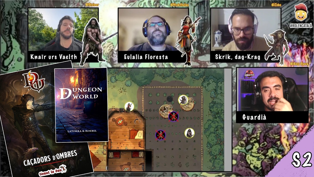 Caçadors d'Ombres (2/3) - Dungeon World #rolencatalà de Tirant lo dau