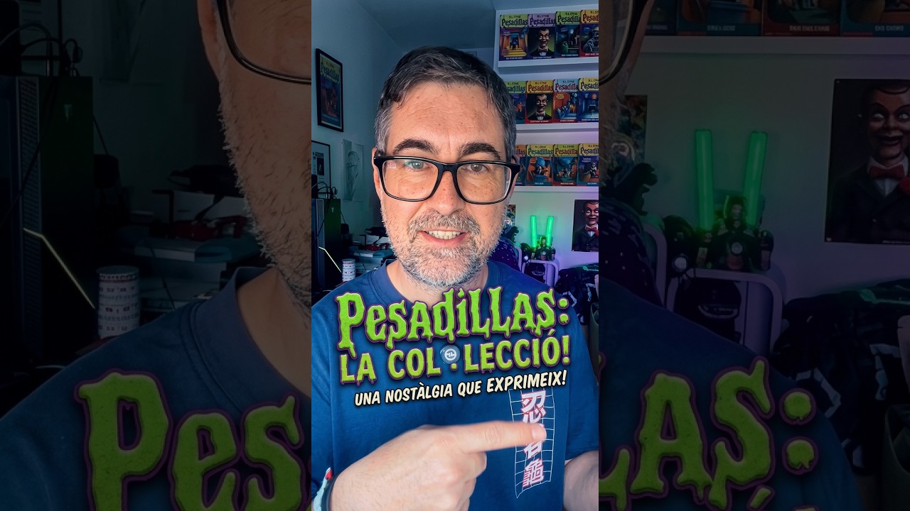 M'he gastat 70€ en llibres de PESADILLES! 📚😱 (Culpa de la nostàlgia) de Jacint Casademont