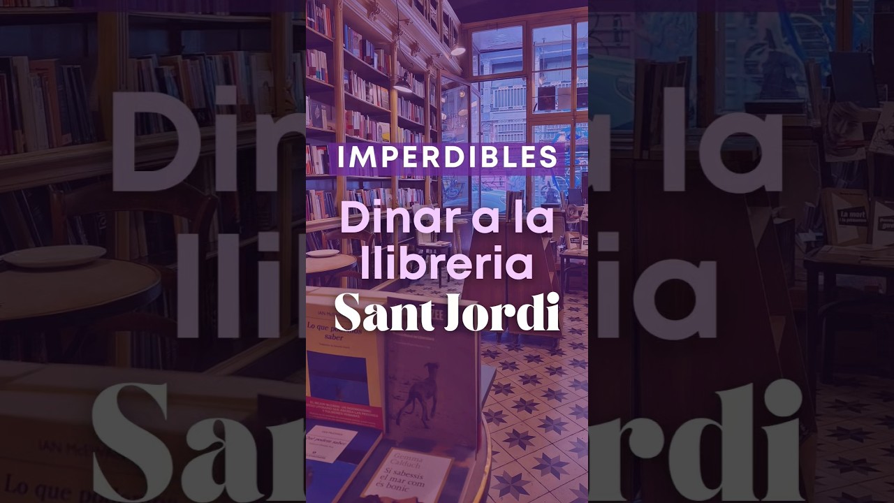 POV: Quedes amb unes amigues per dinar a la llibreria Sant Jordi de Barcelona 📚😍 de Paraula de Mixa