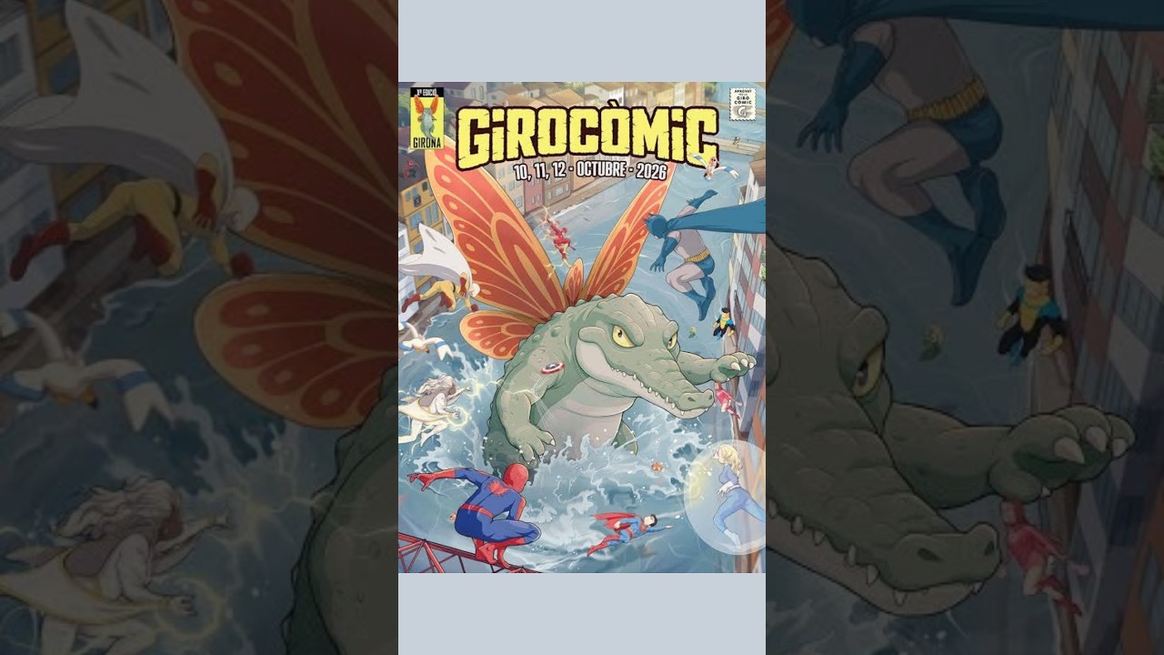 Què fer a Girona el pont d'octubre? Girocòmic! 🎮📚 de Jacint Casademont