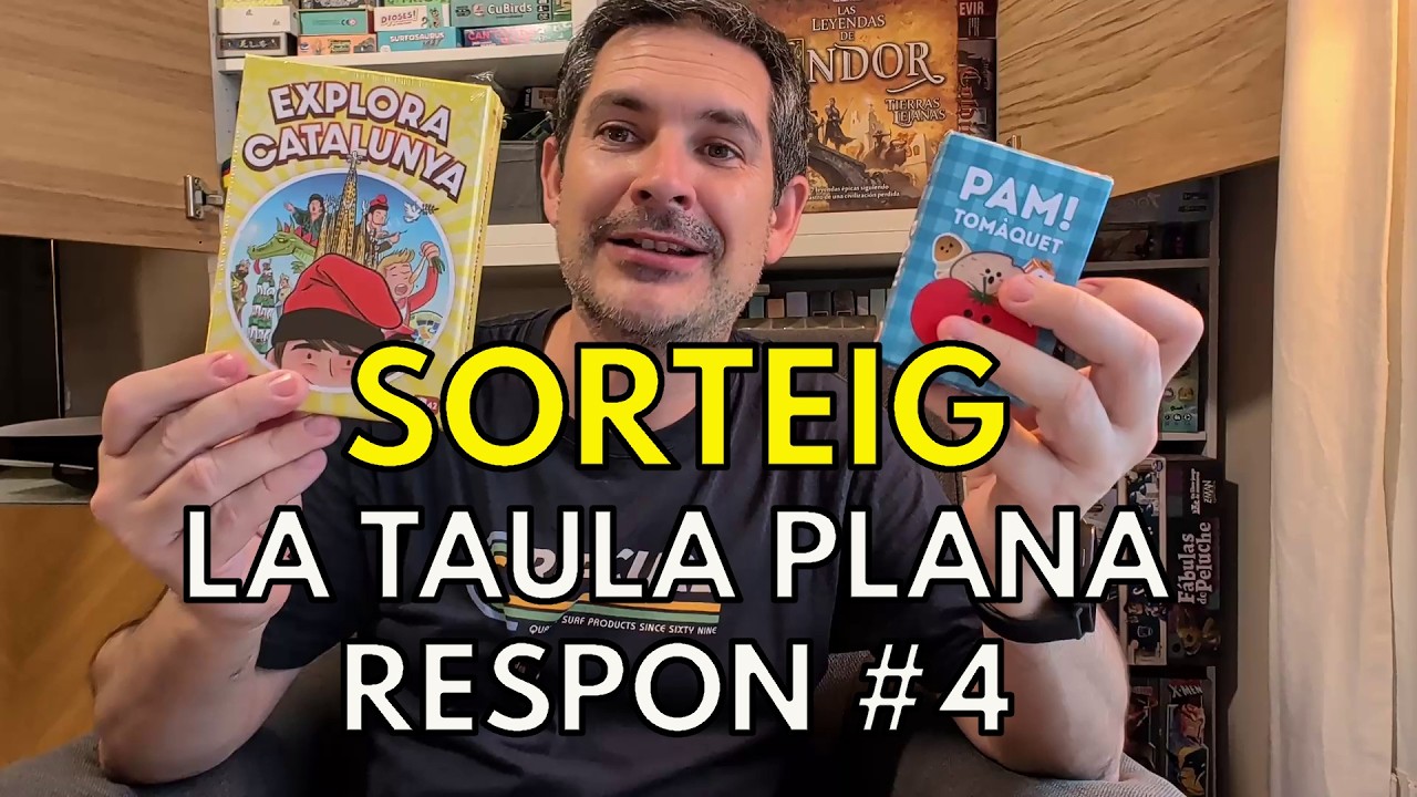 LA TAULA PLANA RESPON #4 I SORTEIG ! de La Taula Plana