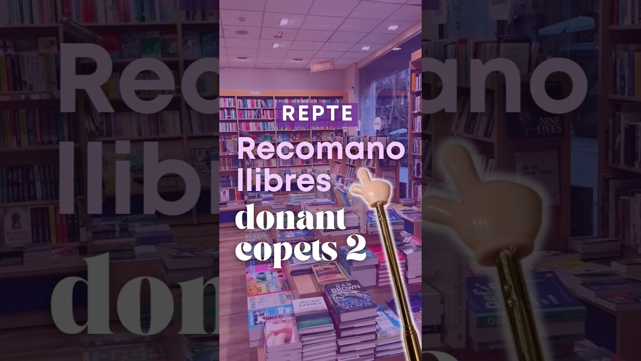Com més copets els hi doni, més us els recomano. Avui a la llibreria anglesa Come In de Barcelona 😜📚 de Paraula de Mixa