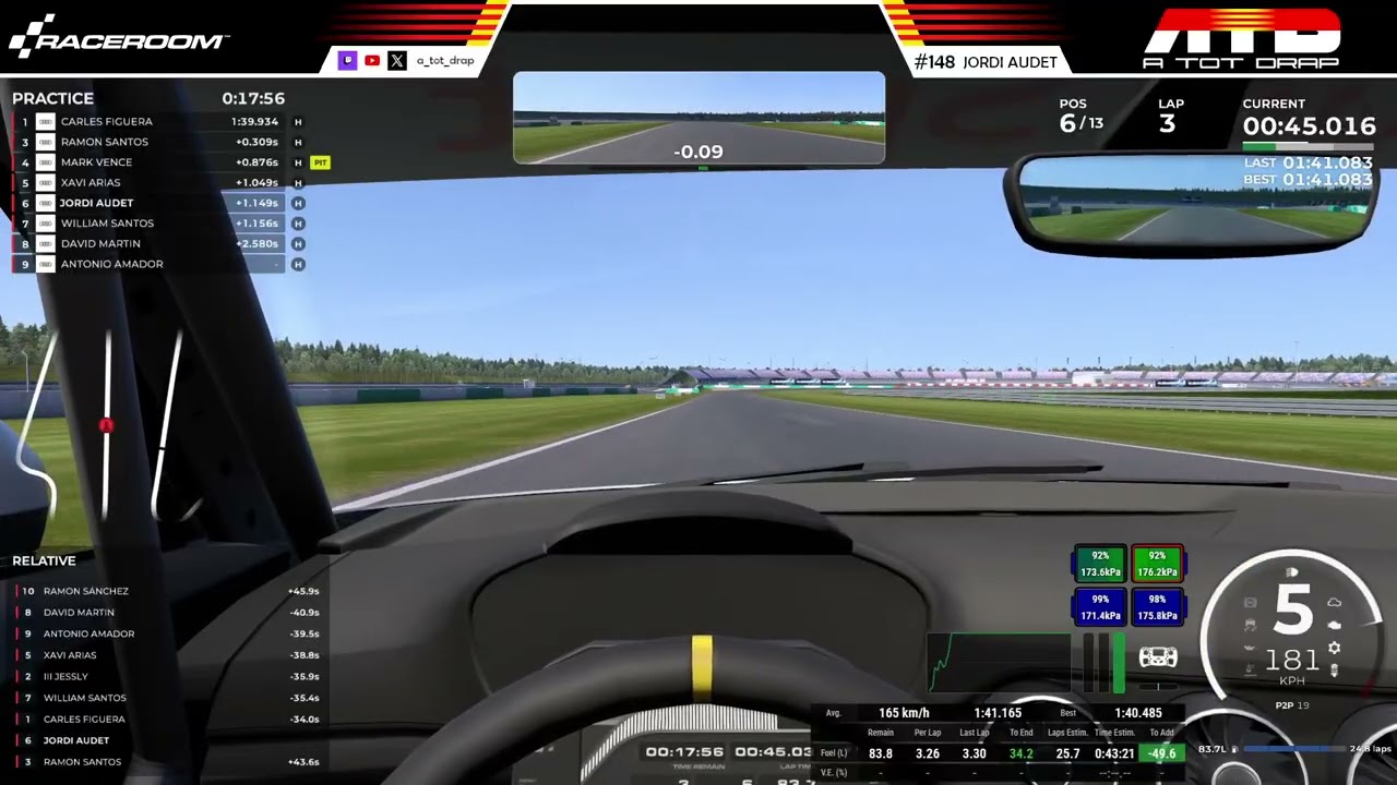 Campionat Audi TT Cup - Ronda 1 | ATOTDRAP de A tot Drap Simulador