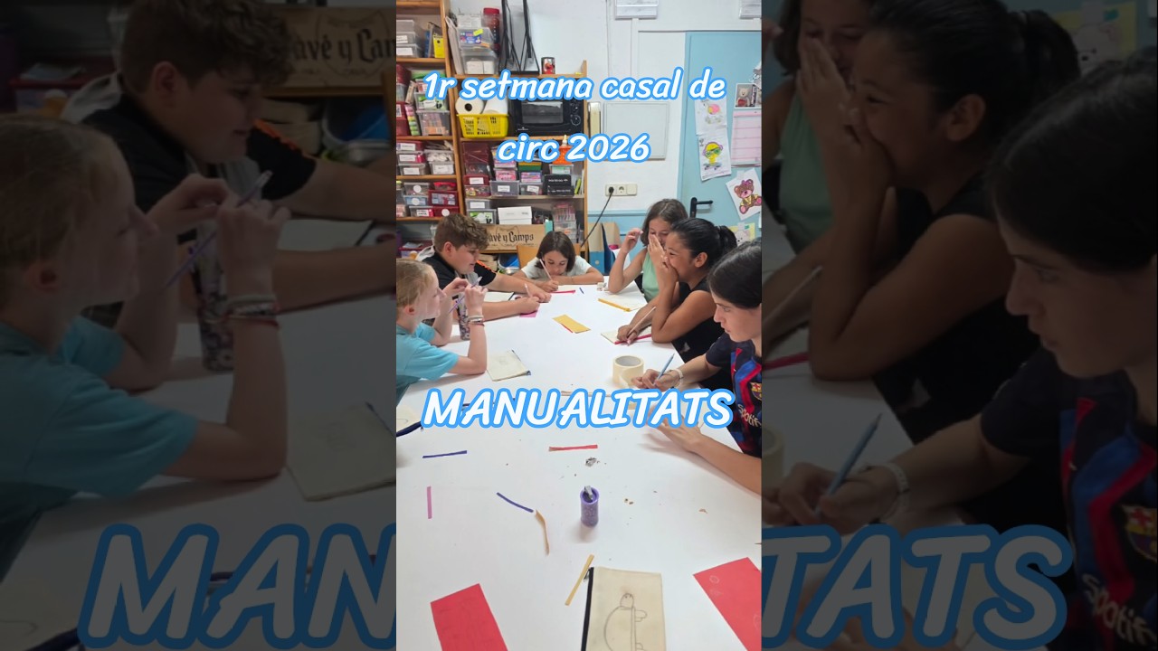 1r setmana manualitats. # #lacolombinabarcelona #casalestiu #lacolombinabcn #casaldecirc de LA COLOMBINA BCN